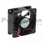 Ανεμιστήρας 12Vdc 60x60x25mm 39.72m³/h 27dB 0.9W Vapo + Έλεγχος Στροφών