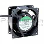 Fan 230Vac 80x80x38mm 40.7m³/h 32.0dB 14W Βall Βearing