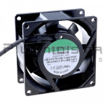 Fan 230Vac 80x80x38mm 39.0m³/h 31.0dB 14W Slide Bearing