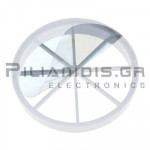 Εξάρτημα Tamper (Αντεπιστροφής) για Εξαεριστήρα Ø100(97.5)x70mm