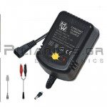 Charger 1,4 - 14VDC 300mA, Automatic Cell Detection