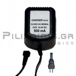 Battery Charger NI-CD 14,4Vdc/500mA