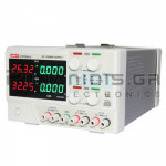 Laboratory Power Supply | 3 x Channels | 2x(0-30V & 0-5A) + 1x(5V/3A) | LCD (3-Digit)