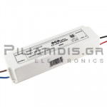 Τροφοδοτικό για LED 24Vdc/4.16A/100W (In:170-260VAC) IP67