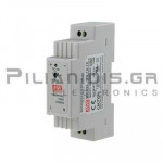 Power Supply DIN-Rail 15W; 15VDC; 1,00A; 85-264VAC