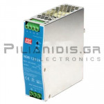 Τροφοδοτικό ράγας 120W; 24VDC; 5A; 90-264Vdc / 127-370VAC