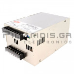 Τροφοδοτικό 600W 48VDC 12.5A 85-264VAC 124-370VDC