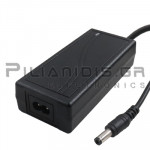 Tροφοδοτικό Επιτραπέζιο 230Vac - 36Vdc/3A με Φις (2.1x5.5mm)