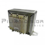 Transformer Vin:230VAC - Vout:12VACx2  2x750mA