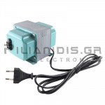 Transformer 220VAC - 110VAC/150W  + Plug & Cable 1.5m