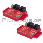 Μετατροπέας Ethernet σε Ethernet | LAN: 100Mbps εώς 500m | Vin: 12-58Vdc ή Passive POE 802.3at/af/bt