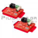 Μετατροπέας COAX σε Ethernet | LAN: 100Mbps εώς 500m | Vin: 10-58Vdc ή Passive POE 802.3at/af