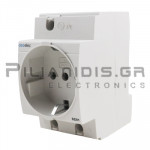 ΠΡΙΖΑ ΣΟΥΚΟ ΡΑΓΑΣ 16A/250Vac (2P+E - 2.5M)