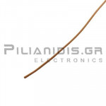 Cable PVC LiY tinned 1x0.25mm Brown