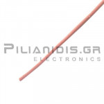 Cable PVC LiY tinned 1x0.75mm Pink