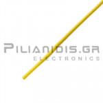 Cable PVC LiY tinned 1x0.75mm Yellow