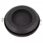 Transit Grommet Black Cap 11mm/19.5mm