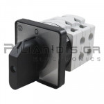 Διακόπτης Έκκεντρου 0-1 3x20A 500VAC (49x49mm)