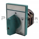 Διακόπτης Έκκεντρου 0-1 3x25A 600VAC (62x77mm)