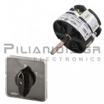 Cam Switch 0-1 2x40A 600VAC (105x105mm)