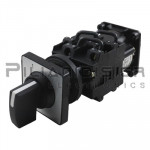 Cam Switch 1-2 (Χωρίς OFF)  3x20A 690VAC (44x44mm)