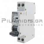 Circuit Breaker | Type C | 1P+N | 20A | 6KA 230VAC