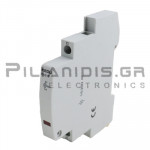 Indicator Light | Slim 1/2P | 1P Κόκκινο | 115-250VAC