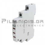 Indicator Light | Slim 1/2P | 3P Κόκκινο | 230-415VAC