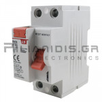 Ρελε Διαρροής | Τύπου ΑC | 2P 40A | 30mA | 2 Θέσεων