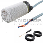 Sensor Capacitive Ø30mm AC (NO ή NC) 20- 250VAC 2-Wire D: 2-16mm