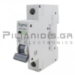 Αυτόματη Ασφάλεια | 1P | 20A | Type C | 6KA | 230/400VAC