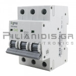 Αυτόματη Ασφάλεια | 3P | 40A | Type C | 6KA | 230/400VAC