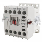 MINI Ρελε Ράγας Ισχύος | Τριπολικό | 2.2KW | AC3: 6A | Vin: 230VAC | 1NC