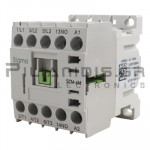 MINI Ρελε Ράγας Ισχύος | Τριπολικό | 2.2KW | AC3: 6A | Vin: 230VAC | 1NO