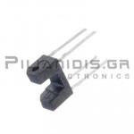 Φωτοκύτταρο PCB THT |  4.9x3.3x2.6mm | Slot:  2mm | Dark-ON | Vr: 5V | Vceo: 30V & Ic: 30mA