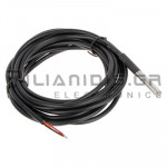 Αισθητήρας Θερμοκρασίας DS18B20 1-Wire Ø6x50mm  (-55℃C - 125℃C) 3m