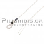 Temperature Sensor PT1000 (1KΩ) MØ5x19mm  (-20℃C / 125℃C)  0.5m