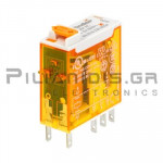 Relay Ucoil: 12VAC 8A/250VAC 80R DPDT