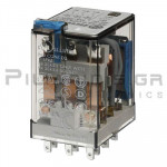 Relay Ucoil: 110VDC 12500R 10A/250VAC 3PDT