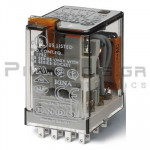 Relay Ucoil: 24VAC  190R  7A/250VAC 4PDT