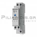 Time Relay | Delay ON | 24-240VAC/dc | 1 x SPDT (16A/250V)
