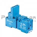 DIN Rail Socket for relay series 55.33