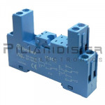 DIN Rail Socket for relay series 40.51 , 40.52 , 40.61