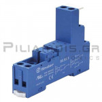 DIN Rail Socket for relay series 40.51 , 40.52 , 40.61