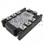 Relay Solid State 3-Phase | Vcontr:4-32VDC | Load 24-660VAC (Zero-Voltage) , 45A