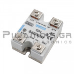 Relay Solid State | Vcontr:90-280VAC | Load 24-280VAC (Zero-Voltage) , 25A