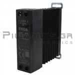 Relay Solid State DIN-Rail | Vcontr:8-30VAC/dc | Load 24-320VAC, 25A | Zero-Cross