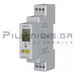 Time Relay | Multifunctional | 24-240VAC/dc | with LCD | 1 x SPDT (8A/250V)