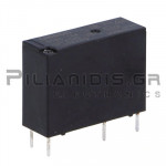 Relay Ucoil: 12VDC  125R  3A/125VAC/30VDC SPST-NO