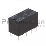 Relay Ucoil: 48VDC  2A/125VAC/DC 4000R DPDT